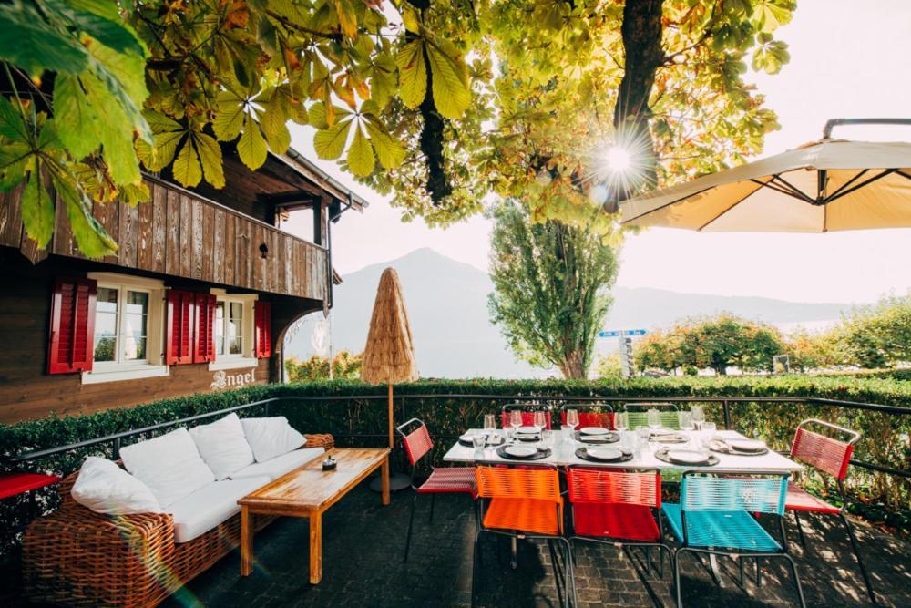 THE BOUTIQUE Gasthaus Engel Walchwil Exterior foto